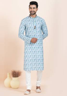 men’s traditional kurta pajama set 4