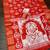 Red Color  Digital printing Durga Pooja Work Silk Saree