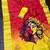 Red Color  Digital printing Durga Pooja Work Silk Saree