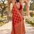 Jacquard Silk Woven Zari Work Red Traditional Ethnic Wear Saree With Unstitch Blouse Piece