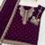 New georgette short salwar kameez pakistani style purple