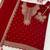 New georgette short salwar kameez pakistani style red