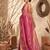 Sutriti rose pink tissue silk saree for women wedding festive party ethnic wear