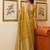 Sutriti mustard tissue silk saree for women festive wedding party ethnic wear