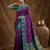 purple banarasi soft silk blend saree for women  