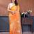 Women Poly Georgette Embroidery Sequence Bird Work Saree