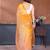 Women Poly Georgette Embroidery Sequence Bird Work Saree