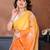 Women Poly Georgette Embroidery Sequence Bird Work Saree
