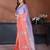 Women Poly Georgette Embroidery Sequence Bird Work Saree
