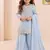 Designer party wear look kids top palazzo & dupatta set