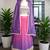 Purple Designer Faux Georgette Lehenga