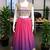 Purple Designer Faux Georgette Lehenga