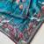 Sky blue royal gabanna silk saree woven in a shiny dual-tone finish