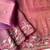 Pink royal gabanna silk saree woven in a shiny dual-tone finish
