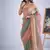 Multicolor pure silk beads & zircon work saree with fancy blouse