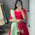 Pista Green Color Zari Weaving Work Paithani Silk Lehenga Choli With Unstitched Blouse