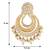 Peora meenakari gold plated chandbali traditional earrings gift for women girls