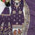 Purple color designer heavy faux georgette sequins embroidered work readymade suit