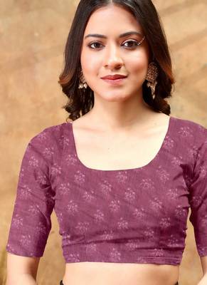 Mustard printed art silk designer pallu saree 5
