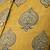 Mustard printed cotton hip length short kurta