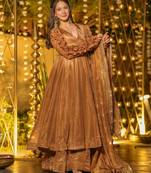 Chiku designer heavy fendy silk sequins embroidered work readymade suit