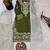 Green designer heavy gmy silk sequins embroidered work readymade suit