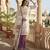 White designer pure gmy silk sequins embroidered work readymade suit