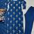Blue designer heavy chinon sequins embroidered work readymade suit
