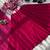 magenta silkblend embroidered lehenga set