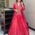 pink silkblend embroidered lehenga set