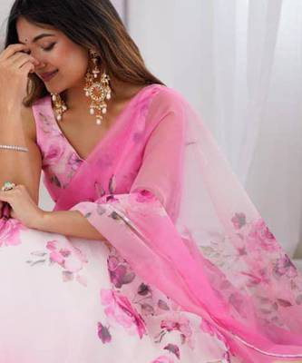 pink silkblend embroidered lehenga set 3