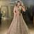 baby pink georgette embroidered lehenga set