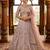lavender silkblend embroidered lehenga set