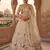 light pink silk blend embroidered lehenga set