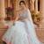 sky blue silk blend embroidered lehenga set