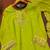 Parrot green designer georgette sequins embroidered work readymade suit