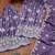 Light purple designer chinon sequins embroidered work readymade suit