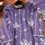 Light purple designer chinon sequins embroidered work readymade suit