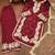 Maroon designer pure jimmy choo silk sequins embroidered work readymade suit