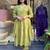 Olive stylisht kurati set with embroidery work