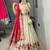 Rani Color Zari Weaving Work With Flower Work On Boarder Paithani Silk Lehenga Choli With Unstitched Blouse