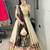Wine Color Zari Weaving Work With Flower Work On Boarder Paithani Silk Lehenga Choli With Unstitched Blouse