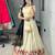Green Color Zari Weaving Work With Flower Work On Boarder Paithani Silk Lehenga Choli With Unstitched Blouse
