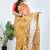 Gold plain tissue unstitched blouse piece elegant traditional saree