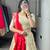 Red Color Zari Weaving Work With Flower Work On Boarder Paithani Silk Lehenga Choli With Unstitched Blouse