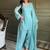 Stunning Sky Blue Lace Work Silk Wedding Wear Salwar Suit