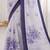 Sangam prints purple cotton print with aari work woven work traditional saree