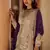Georgette free size stitched suit with embroidery & beats work