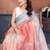 Women Poly Georgette Embroidery Sequence Bird Work Saree