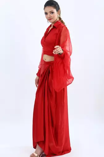Red co-ord set